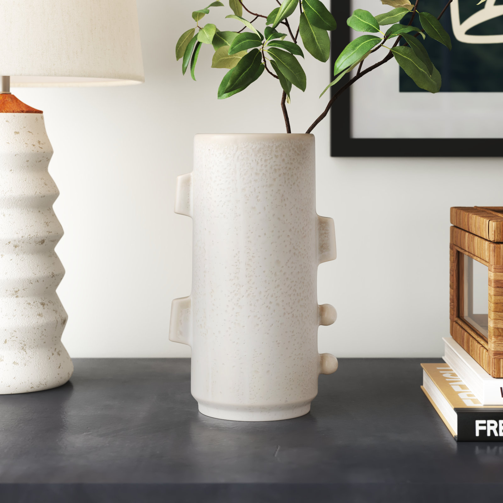 Oren 7.75'' Handmade Ceramic Table Vase