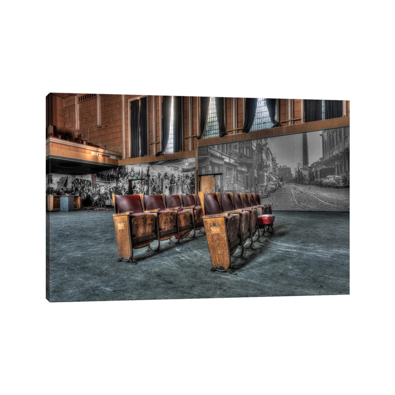 Theater Jeusette by Ivo Sneeuw - Wrapped Canvas Print, 20.32 cm H x 30.48 cm W