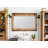 Railway Solid Wood Rectangle Mirror