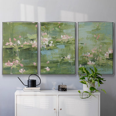 " Celadon " 3 Piece Art Print
