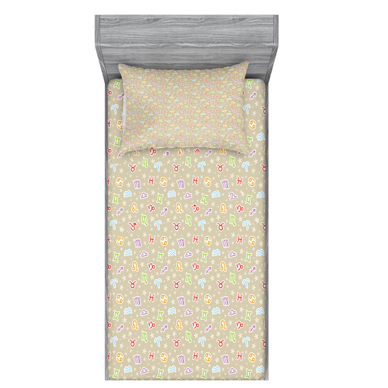 Microfiber Sheet Set, Twin Sheet Set + Fitted Sheet + 1 Pillowcase