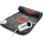  12"x24" Weighted Heating Pad, Heat Pad with 6 Heat Levels & 4 Vibration Massage Modes, Auto Shut Off Soft Plush Therapy Wrap for Back Neck Shoulder Leg Pain Relief