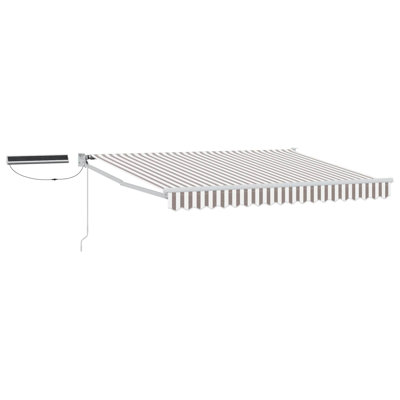 VidaXL Polyester Cover Retractable Patio Awning
