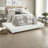 Durable Polyester Bedding Sets, Black/ivory Design, Comfortable Home