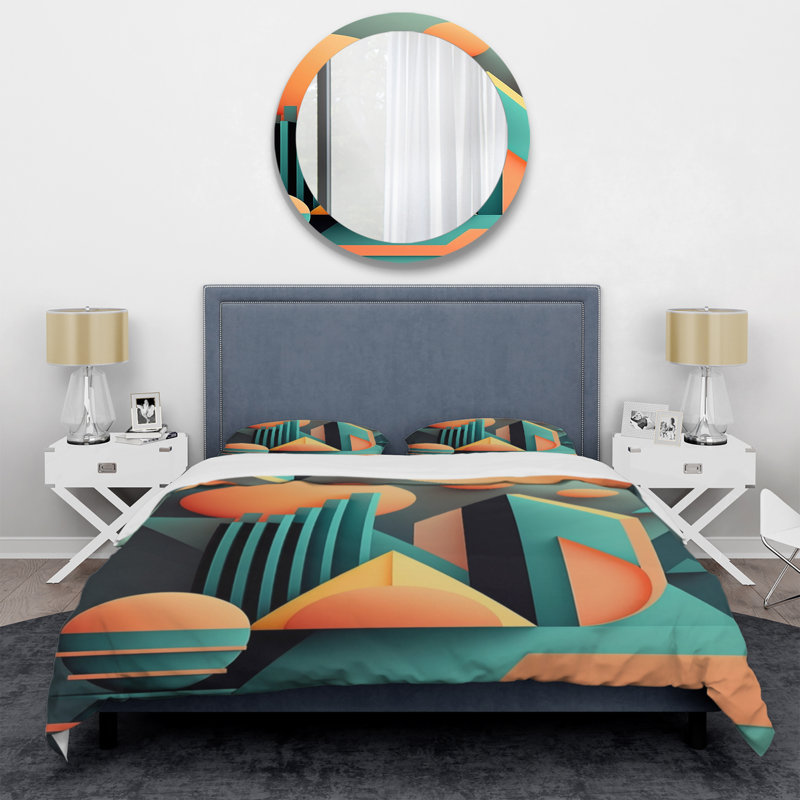  Bedding, King Duvet Cover + 2 King Shams