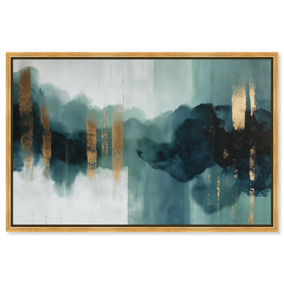 «Teal Fog III» par Art Remedy