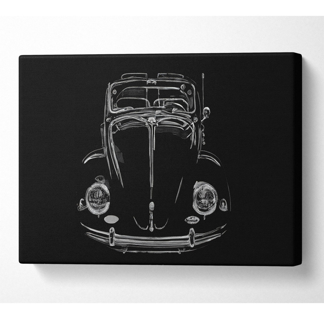 Vw Beatle - Kunstdrucke auf Leinwand - Wrapped Canvas