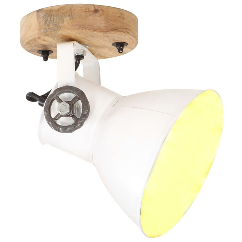 Kiana Semi Flush Mount, Natural, White