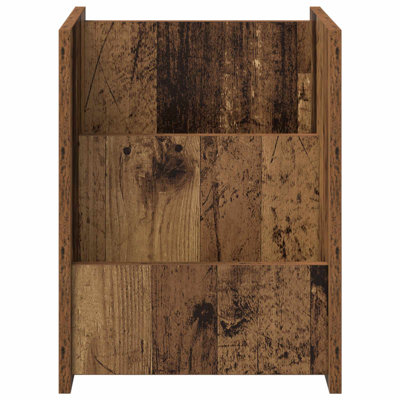 Wood Free Standing Magazine Rack