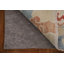 Tapis carré beige en laine noué à la main de conception unique 4 pi x 4 pi 2 po New Age