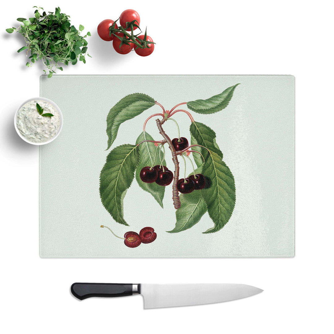 Glass Hard-Fleshed Cherry Tree by Giorgio Gallesio Chopping Board