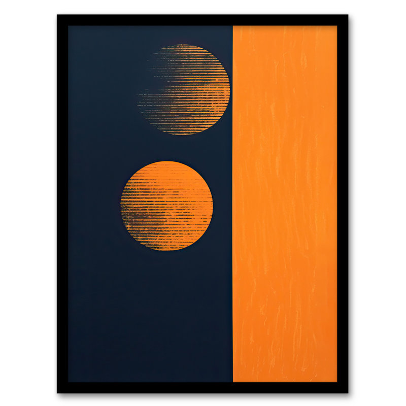 Full Moon Phases - Single Picture Frame Print