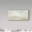 Art mural sur toile tendue - Julia Purinton, art mural «Sky and Sand» pour le salon, la chambre à coucher ou le bureau - 16 x 32-33406951
