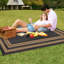 Tapis d'extérieur Tapis de paille en plastique imperméable et réversible pour patio Tapis de sol léger et facile à nettoyer pour l'extérieur-9512822-26216112