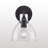 Martins Single Light Glass Dimmable Armed Sconce-1709448455