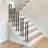 Decorative 35.43" U-Shaped Stair Handrails-120095849