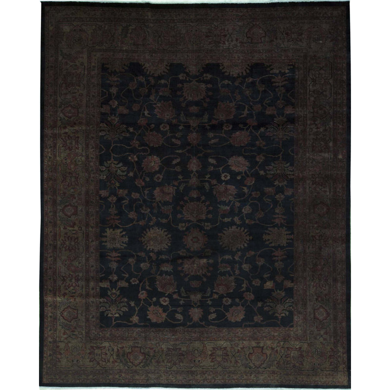 Hand Woven Wool Oriental Area Rug, Rectangle 11' x 11'11"