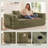 Convertible Sofa Bed - Foldable Upholstered Couch with Cupholders & Storage Pockets- Modular Sectional for Living Room, Bedroom, Studio - Compression Sofa in Box-552691722