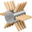 Brosse à viande en acier inoxydable non électrique VEVOR