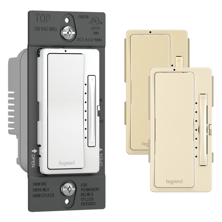 Radiant 15 Tamper Resistant Slide Multi-Location Dimmer