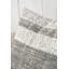 Steel Grey Indoor / Outdoor Striped Square Throw Cushion