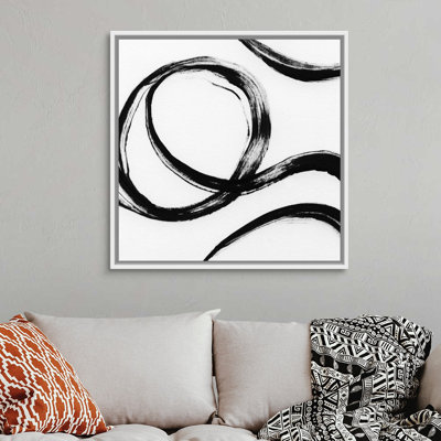 Gestural Marks IV - reproduction d'art sur toile