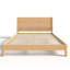 Cadre de lit en bois, cadre de lit plateforme avec tête de lit haute cannelée et support à lattes, lit plateforme à profil bas, cadre de lit plateforme moderne, aucun sommier requis, lit avec rangement sous le lit pour la chambre à coucher-934600133-934600184