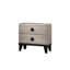 Table de chevet avec 2 tiroirs Smithson