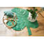 Plants Hand Knotted Cotton Washable Indoor Rug