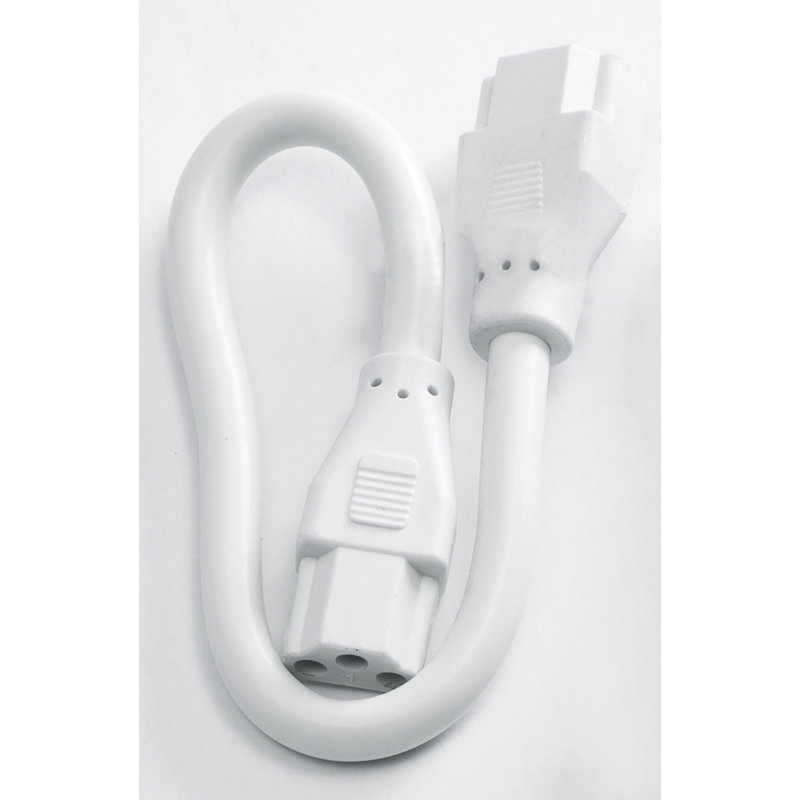 Câble de raccordement de ligne 72 po Riley et câble de raccordement 0-10 V 72 po - Blanc, L 1 po x P 72 po