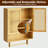 Bamboo Medicine Cabinets with Adjustable Shelves-1148946409