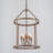 Qudarius 4 - Light Dimmable Iron Drum Chandelier