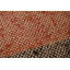 Tapis rayé teint sur terre Kilim