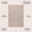 Tapis intérieur / extérieur beige / gris à motif de treillis moderne à motif de treillis iggie-398840709