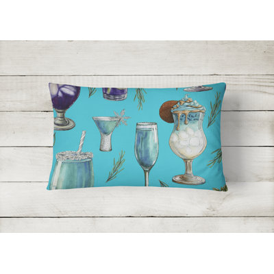  Drinks and Cocktails Lumbar Pillow