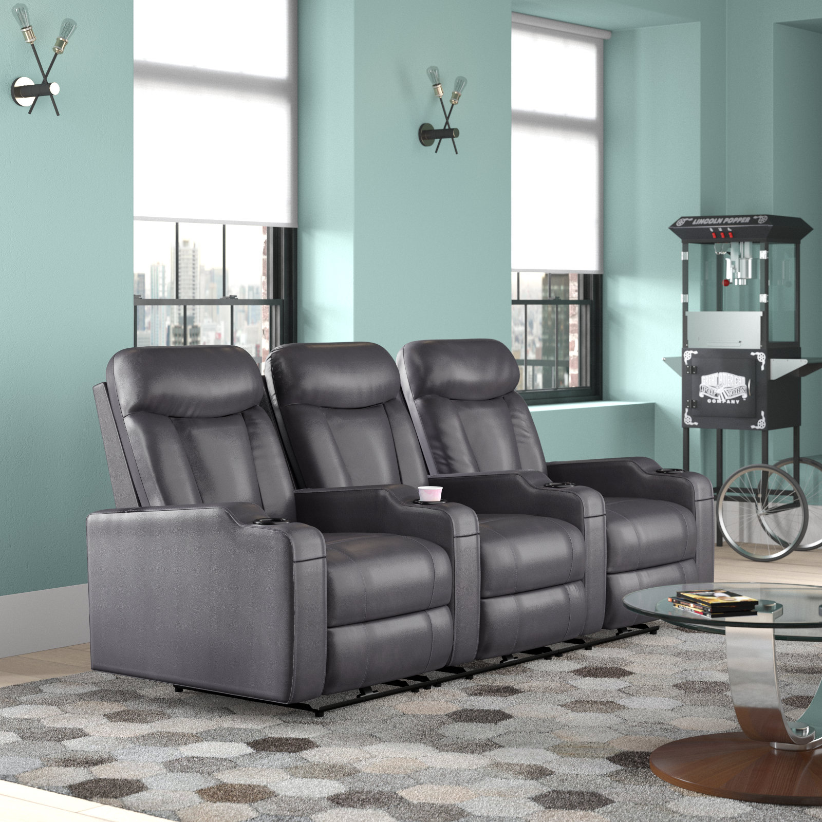 Grey theater online chairs