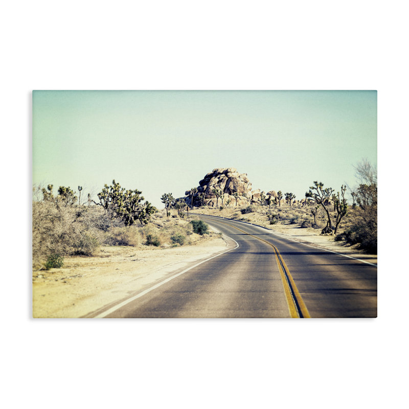 Road Trip Joshua Tree Park, toile par Joseph S Giacalone