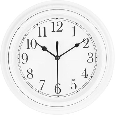 Horloge murale silencieuse 9 pouces
