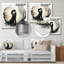 «Romantic Timeless Embrace I», reproduction romantique sur métal-1906709395