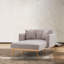 Chaise longue / chaise d'appoint tendance, style classique et tendance (Teddy)-1868585264