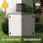 Decksplore 360 Gallons Resin Storage Cabinet With Floor And Double Doors-99884422