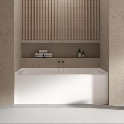 60'' x 32'' Alcove / Tile In Acrylic Bathtub