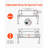 Mini Split Ground Stand Adjustable Anti Vibration for 9000-36000 BTU-113403640
