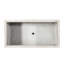 Pot à fleurs blanc en oxyde de magnésium blanc l 31,89 po x P 16,14 po x H 16 po