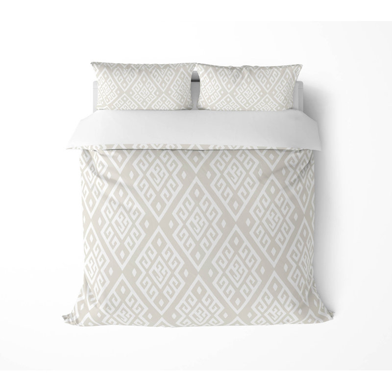 Athana 3- Piece Decorative Lightweight Comforter Set, Queen Comforter + 2 Standard Pillowcases, Ivory