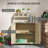 Versatile Outdoor Potting Bench with Multiple Storage Options and Durable Construction-1124028322