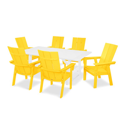 Ensemble repas 7 pièces POLYWOOD