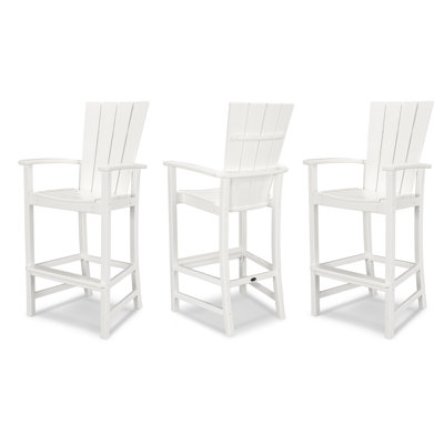 POLYWOOD® Quattro Patio Bar Stool