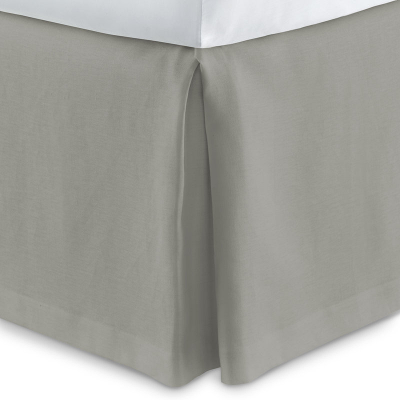Mandalay Tailored Bed Skirt, Twin, Pearl