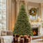 Arbre de Noël épinette pré-éclairé-137890174